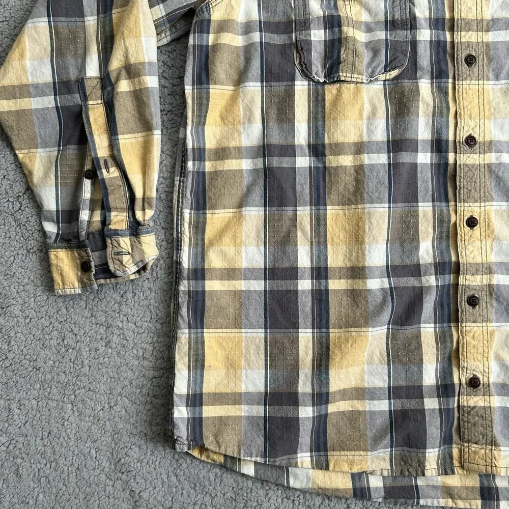 Red Head Flannel Shirt Mens Adult 2 XT Multicolor Plaid Button Up Long Sleeve - Picture 4 of 12